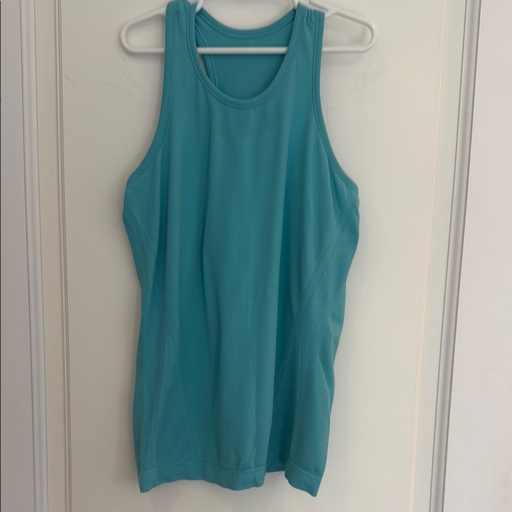Athleta Girl Turquoise Tank Top